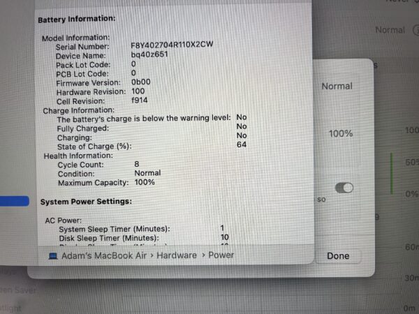 MacBook Air (13-inch, M3, 8GB RAM, 256GB SSD) - Image 5